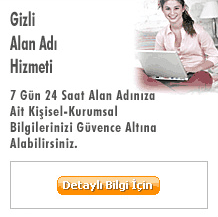 Gizli Alan Ad� Hizmetleri